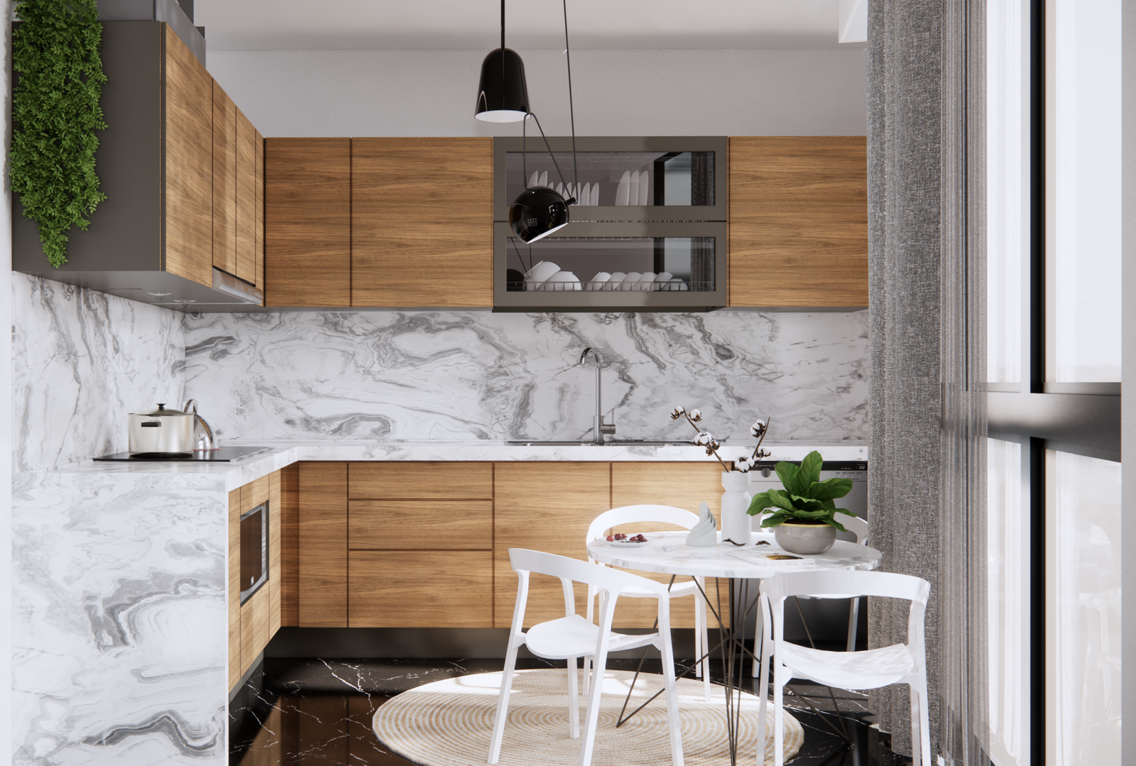 Hill Garden 216 kitchen AQON